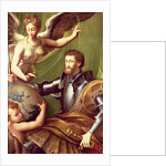 Emperor Charles V Receiving the World, c.1529 by Parmigianino