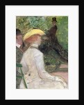 In the Bois de Boulogne, 1901 by Henri de Toulouse-Lautrec