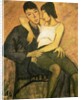 Urbanite Couple, 1920 by Otto Muller or Mueller