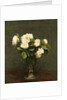 White Roses, 1875 by Ignace Henri Jean Fantin-Latour