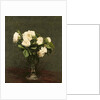 White Roses, 1875 by Ignace Henri Jean Fantin-Latour