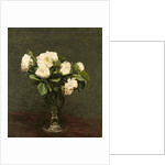 White Roses, 1875 by Ignace Henri Jean Fantin-Latour