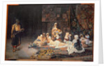 In the Harem, 1884 by Jose Gallegos Arnosa