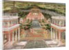 A Mughal Princess in her Garden by Indian School