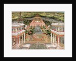 A Mughal Princess in her Garden by Indian School