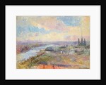 The Seine at Rouen by Albert-Charles Lebourg
