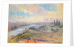 The Seine at Rouen by Albert-Charles Lebourg