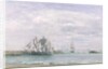 Portrieux by Eugene Louis Boudin