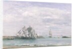 Portrieux by Eugene Louis Boudin