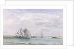 Portrieux by Eugene Louis Boudin