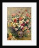 Dahlias by Pierre Auguste Renoir