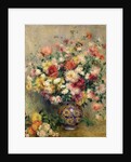 Dahlias by Pierre Auguste Renoir