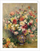 Dahlias by Pierre Auguste Renoir