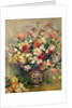 Dahlias by Pierre Auguste Renoir