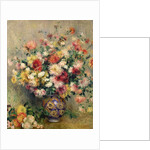 Dahlias by Pierre Auguste Renoir