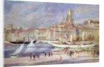 The Old Port of Marseilles, c.1912 by Pierre Auguste Renoir