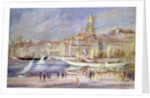The Old Port of Marseilles, c.1912 by Pierre Auguste Renoir