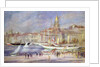 The Old Port of Marseilles, c.1912 by Pierre Auguste Renoir