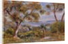 The Sea at Cagnes, c.1910 by Pierre Auguste Renoir
