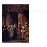 Leaving Church in the Fifteenth Century, 1864 by Lawrence Alma-Tadema