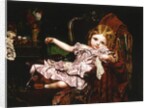 Young Girl in an Armchair, c.1850 by Sophie Anderson