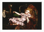 Young Girl in an Armchair, c.1850 by Sophie Anderson
