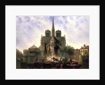 Notre-Dame Cathedral, Paris, 1893 by Edwin Deakin