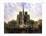 Notre-Dame Cathedral, Paris, 1893 by Edwin Deakin