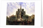 Notre-Dame Cathedral, Paris, 1893 by Edwin Deakin