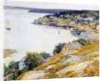 East Boothbay Harbor, 1904 by Willard Leroy Metcalf