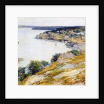 East Boothbay Harbor, 1904 by Willard Leroy Metcalf