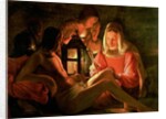 St. Sebastian tended by the Holy Woman by Georges de la Tour