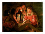 St. Sebastian tended by the Holy Woman by Georges de la Tour
