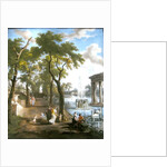 Imaginary Landscape, Dihl Factory, 1806 by Jean Louis De Marne