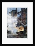 Steelworks at Chasse, Isere, 1917 by Francois Flameng