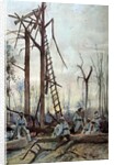 The Battle of the Somme, 1916 by Francois Flameng