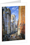 Broad Street, New York, c.1904 by Colin Campbell Cooper