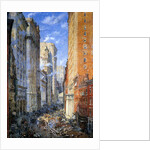 Broad Street, New York, c.1904 by Colin Campbell Cooper