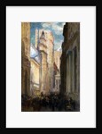Wall Street, New York, c.1905 by Colin Campbell Cooper