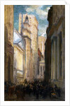 Wall Street, New York, c.1905 by Colin Campbell Cooper