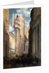 Wall Street, New York, c.1905 by Colin Campbell Cooper