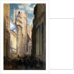 Wall Street, New York, c.1905 by Colin Campbell Cooper