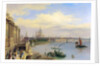 The Thames and St. Paul's Cathedral from Somerset House by William Parrott