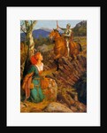 The Overthrowing of the Rusty Knight, c.1894-1908 by Arthur Hughes