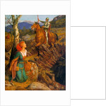 The Overthrowing of the Rusty Knight, c.1894-1908 by Arthur Hughes