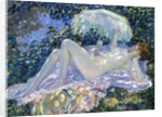 Sunbathing, c.1913 by Frederick Carl Frieseke