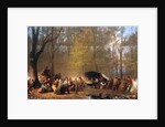 Sugaring Off at the Camp, 1864-66 by Eastman Johnson