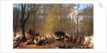 Sugaring Off at the Camp, 1864-66 by Eastman Johnson