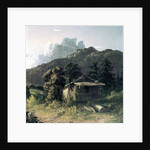 A House in the Adirondacks, 1851 by David Johnson