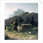 A House in the Adirondacks, 1851 by David Johnson